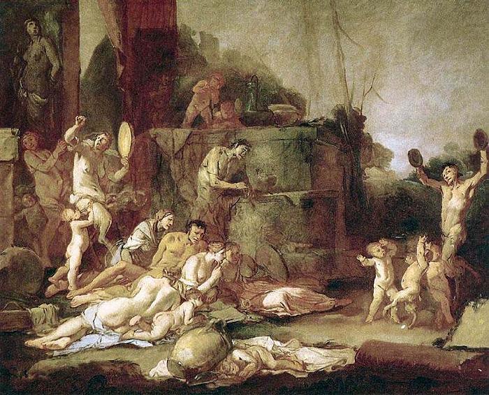 Bacchanal, Giulio Carpioni